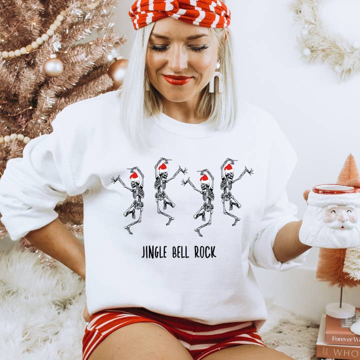 Sweat de Noël Jingle Bell Rock pour la vente par Londas Trendy Tees
