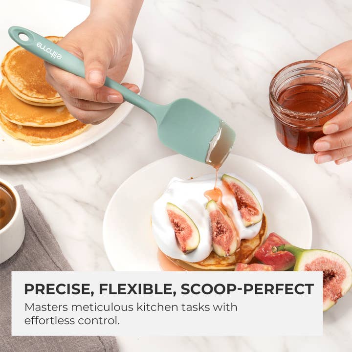 Elihome - Wholesale Kitchen Spoon - Elihome Skinny Slim Spoonula - 11" L x 1.5" W11