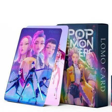 KPop Demon Hunters KDH K-pop inspired Lomo Card-55pcs for wholesale on Faire1