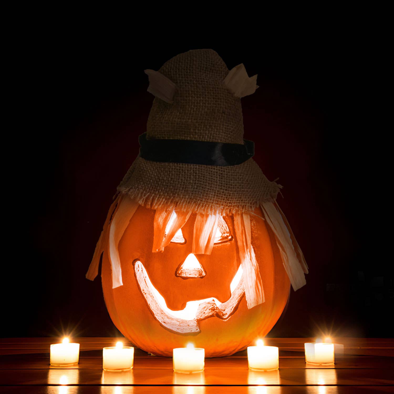 Fun Little Toys – wholesale Outdoor ornament/decor – Pumpkin Light Up Halloween Jack-o'-Lantern Decorations6