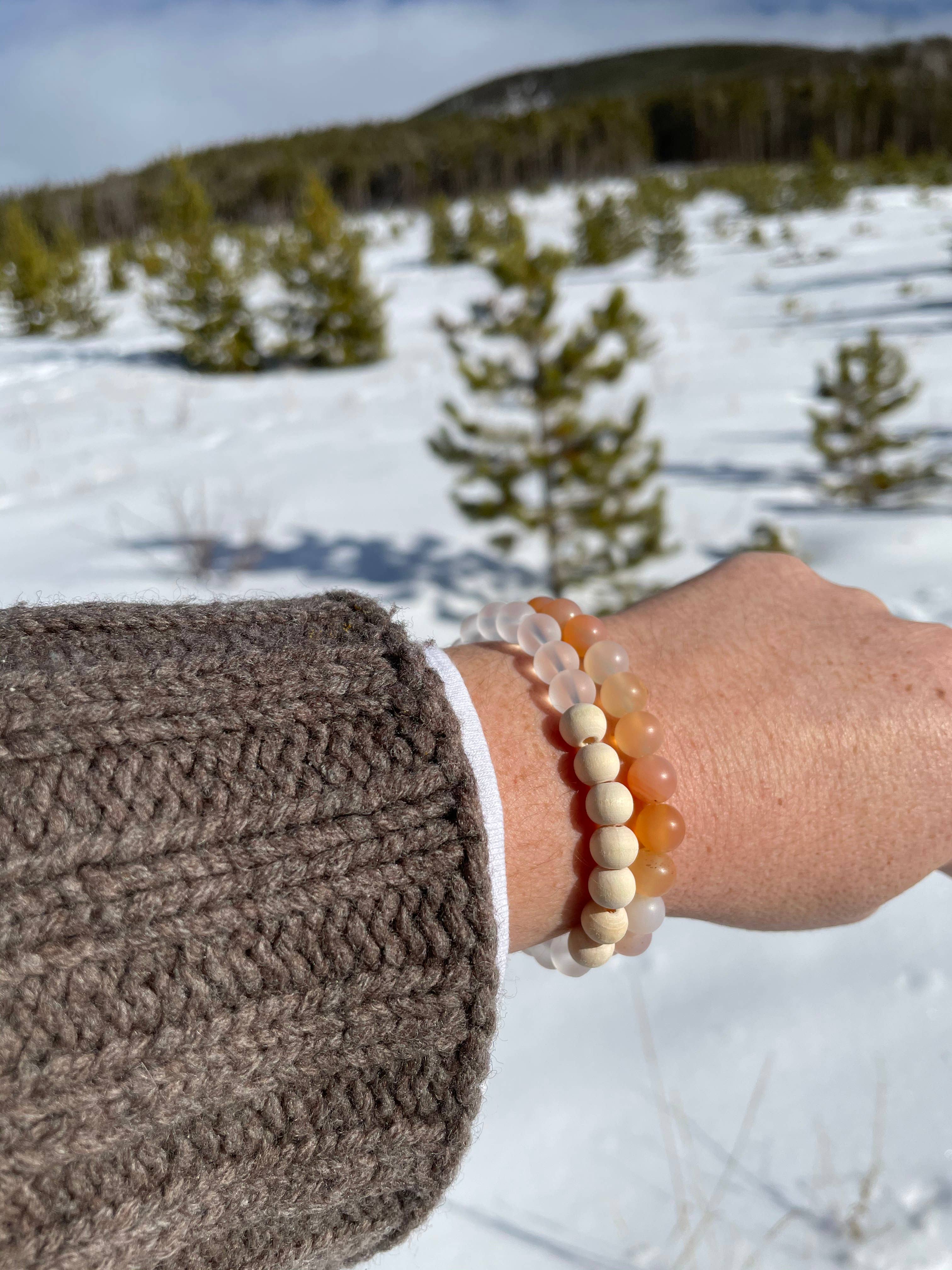 Batu Suci Handmade Jewelry - Wholesale Beaded Bracelet - Soul on Fire Diffuser Bracelet  |  Carnelian Aromatherapy Bracelet5
