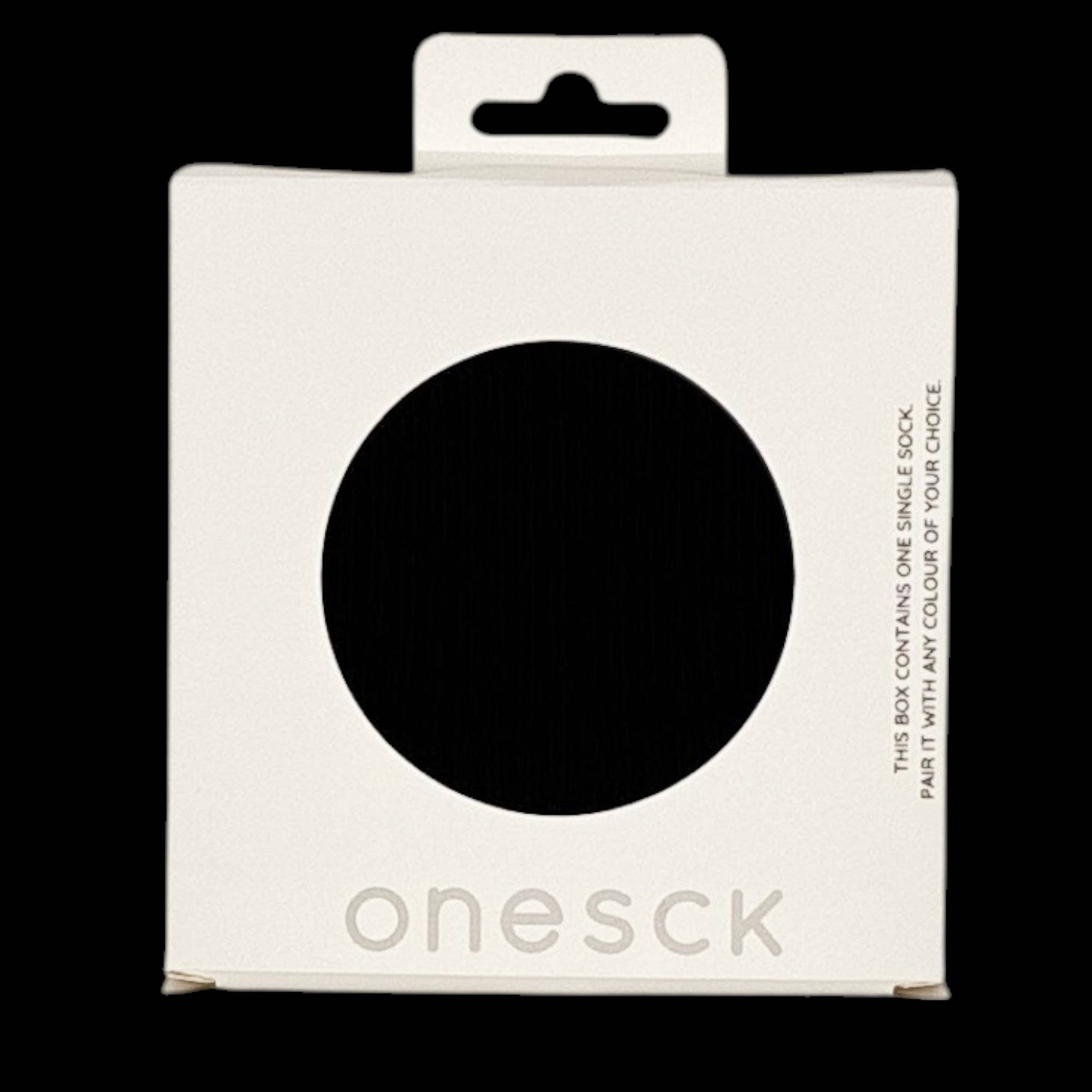 ONESCK - Wholesale Socks - Unisex - Ribbed Single Sock | Black Socks | Diabetic Socks0