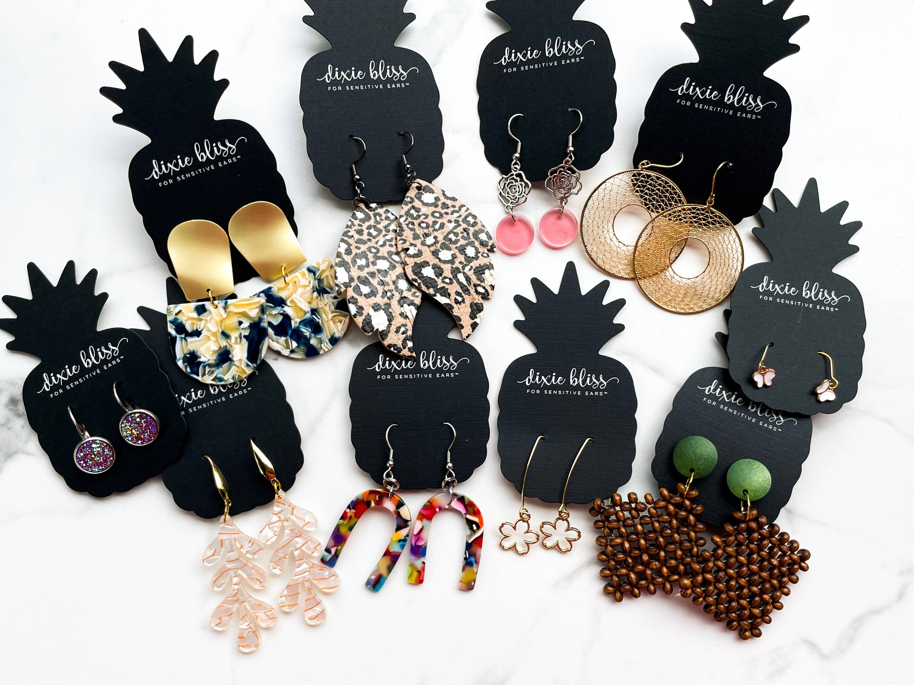 Dixie Bliss - Wholesale Dangle Earrings - Mystery Surprise Dangle Style Earring!1