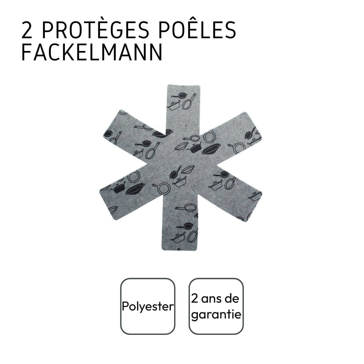 Fackelmann - Wholesale Kitchen Tool/Gadget - Fackelmann Felt Frying Pan Guards 38cm (Pack of 2)7