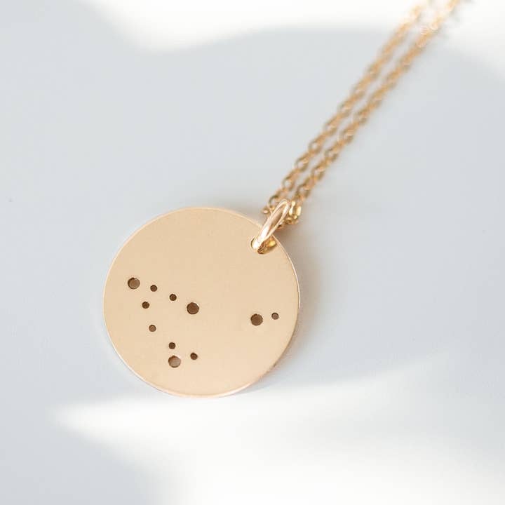 Capricorn Constellation Necklace for wholesale by AHNE