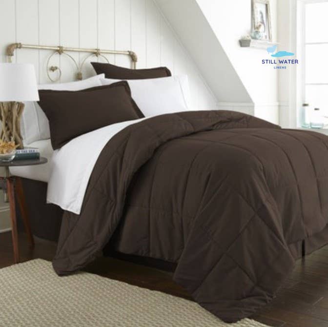 Still Water Linens - Wholesale Bedding Set - 8-Piece Bed in a Box 2