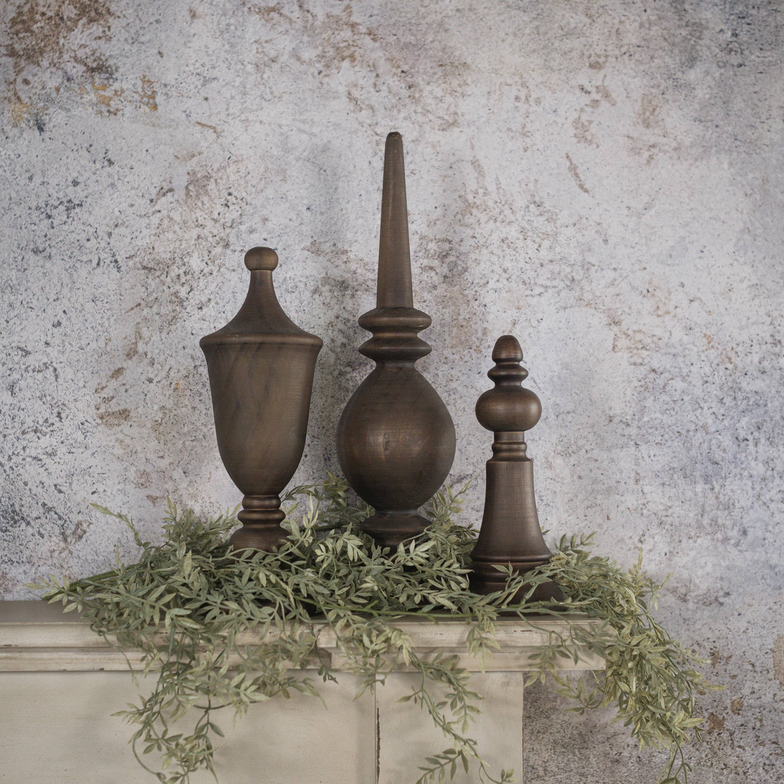 Ragon House - Vendita all'ingrosso Decorazioni da tavolo - POMOLO IN LEGNO DA 12"2