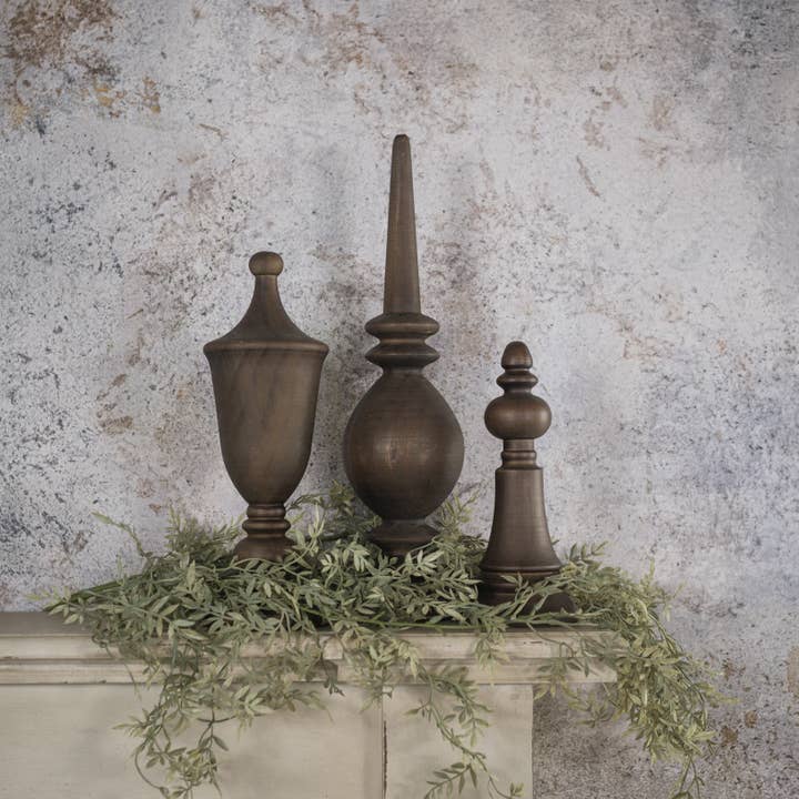 Ragon House - Vendita all'ingrosso Decorazioni da tavolo - POMOLO IN LEGNO DA 12"2