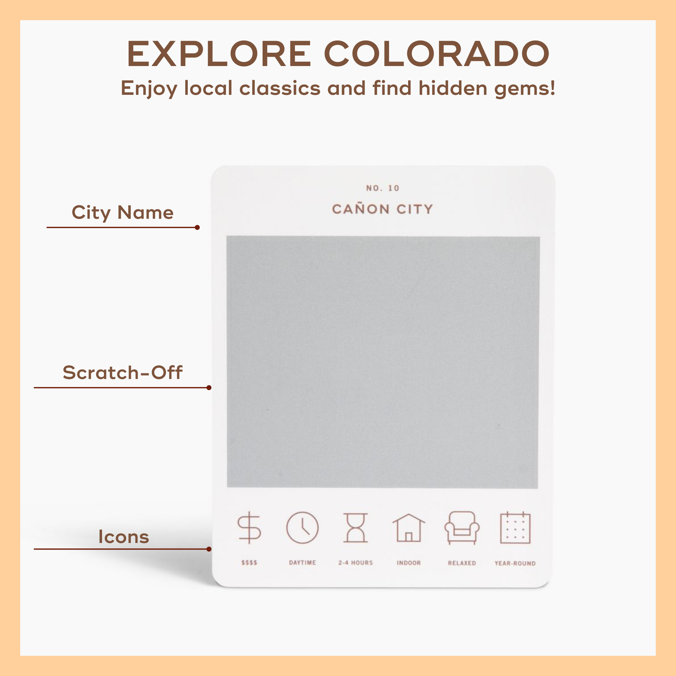 Reach International Outfitters - Wholesale Card Game - Colorado Adventure Bucket List3