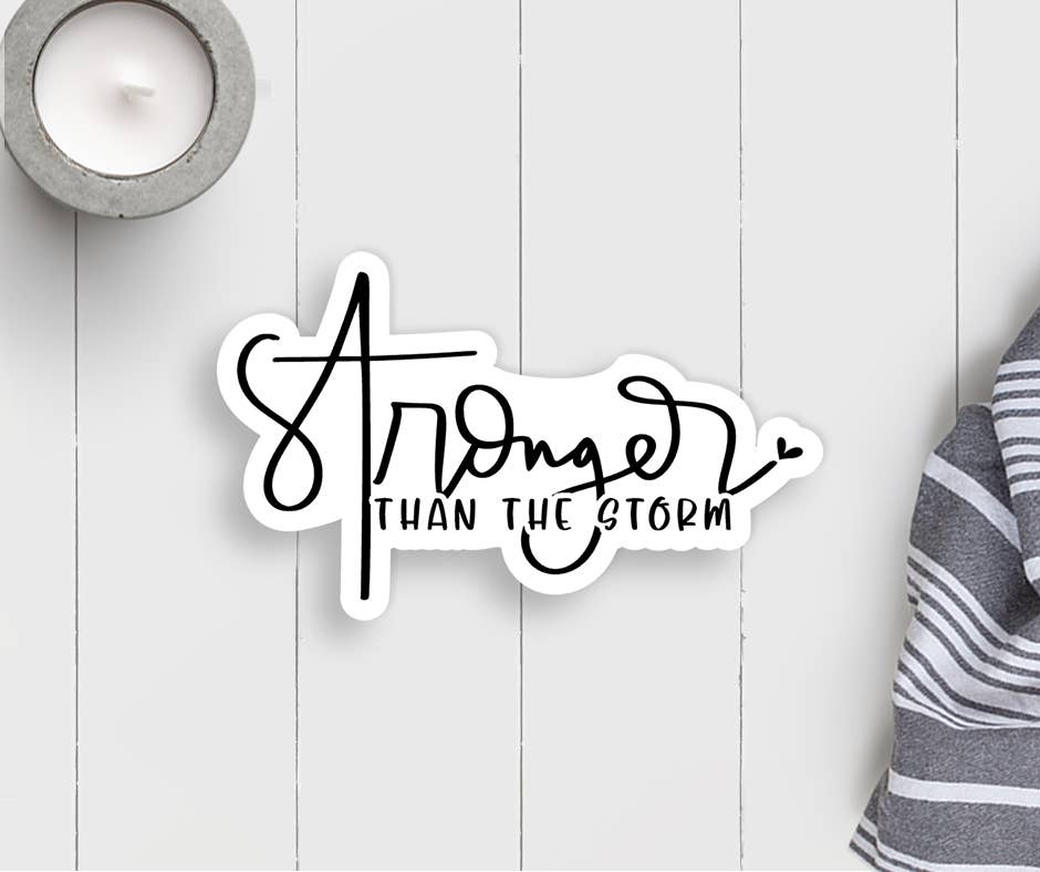 Expression Design Co - Wholesale Sticker - Stronger Vinyl Sticker