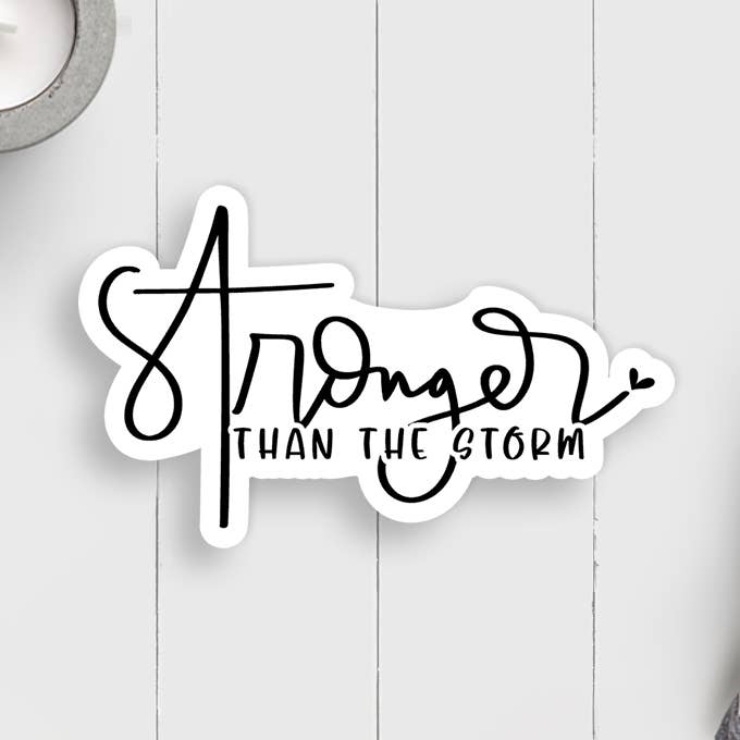 Expression Design Co - Wholesale Sticker - Stronger Vinyl Sticker0