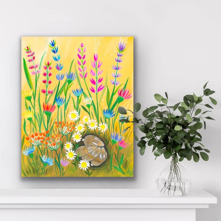 All Snuggled In (Wood Print) for wholesale by Lori Portka - Happiness Through Art