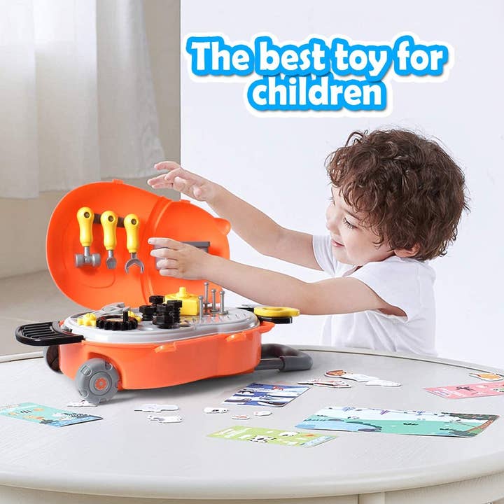 Toyventures – wholesale Toy set – Kids – Kids 25Pcs Tool Set Pretend Play with Carry Bag Age 3 to 714