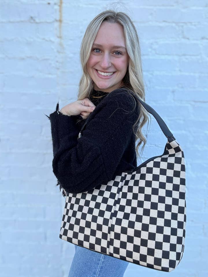 Sac à bandoulière Checkmate pour la vente par Kaydee Lynn LLC