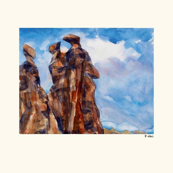 Tre skvaller - på nära håll för wholesale av Oki Designs