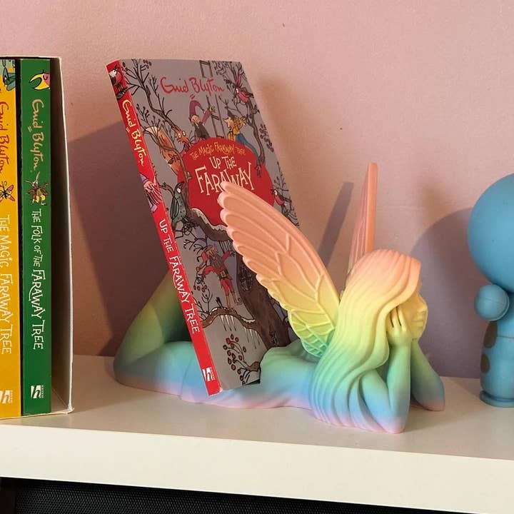 Modern Wood Cases - Wholesale Book Holder - Whimsical Fairy Book Display & Holder