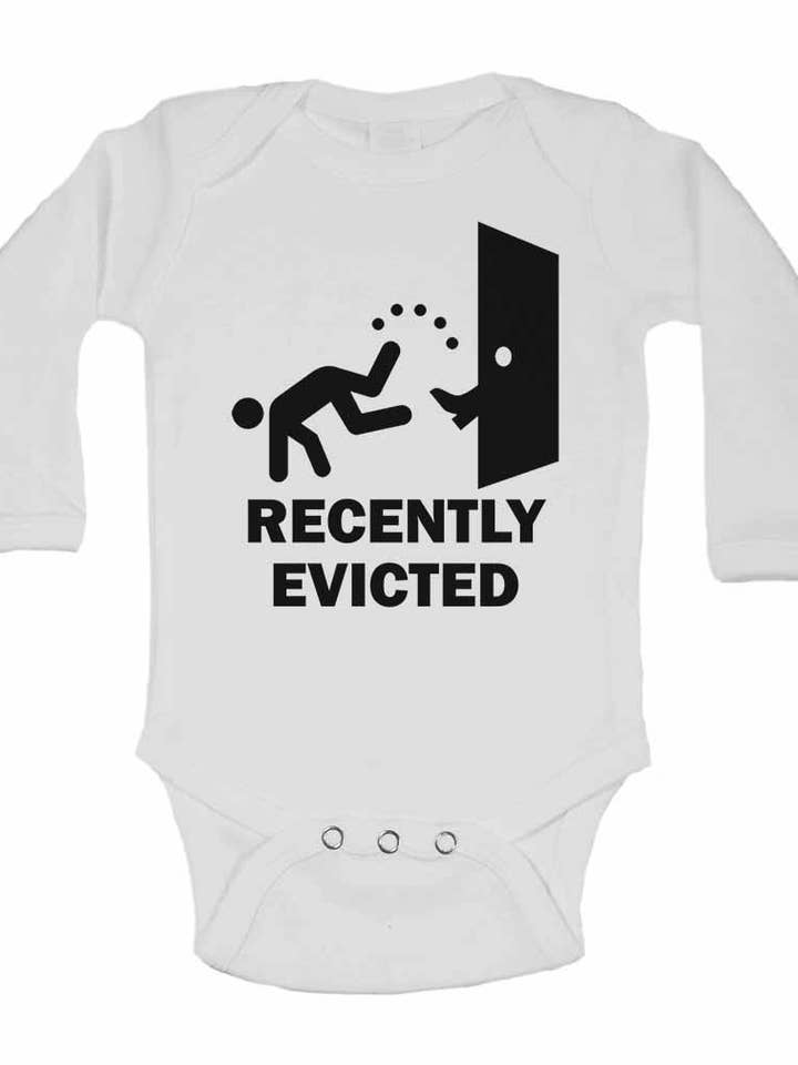 Nyligen vräkta - Långärmad babyvästar för wholesale av Little Ratbag