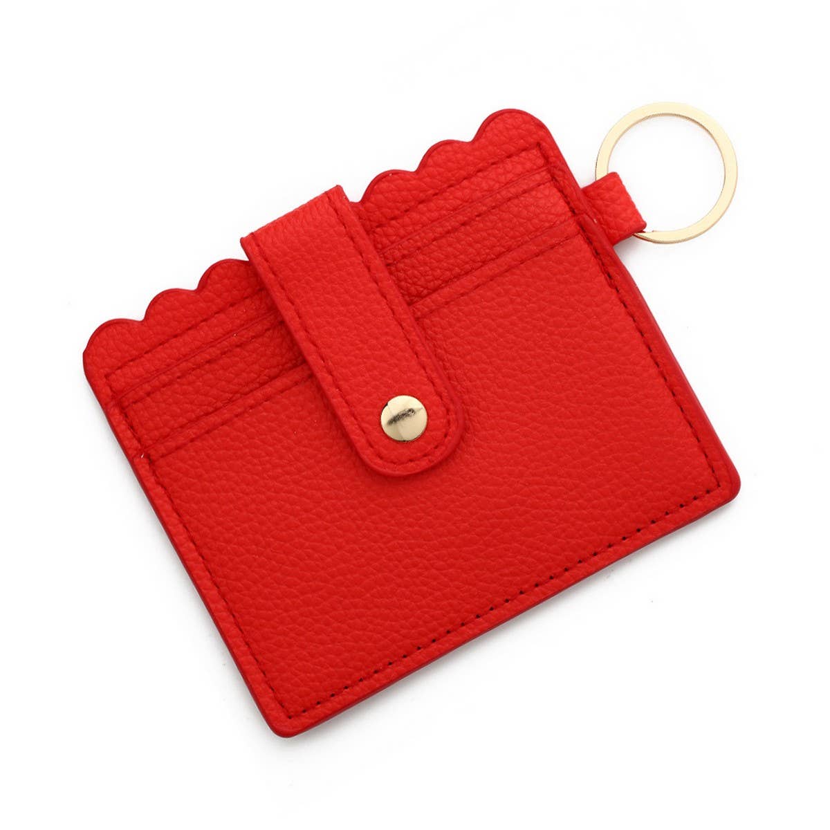 ACCITY - Wholesale Card Holder - Women's - Multi-Card PU Wallet with Keychain & Coin Pocket_CWAB493711