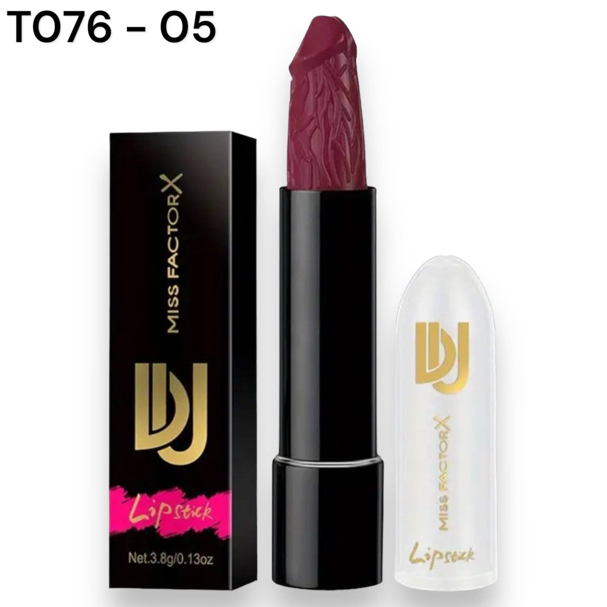 Kinky Pleasure - Wholesale Lipstick - Kinky Pleasure - T076 - Miss FactorX Penis Lipstick - 6 Colors3