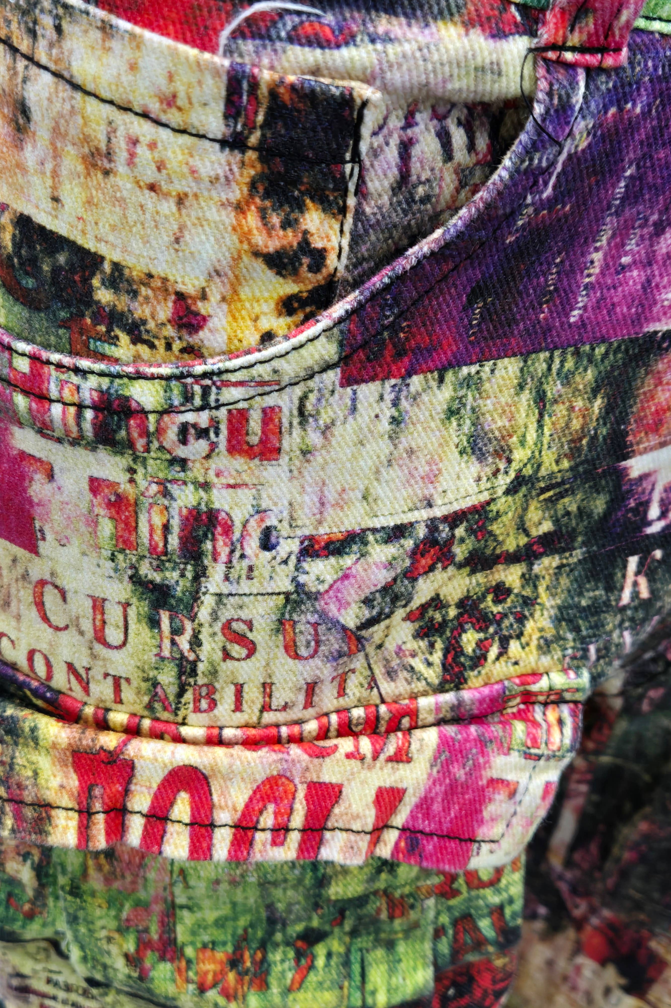 5besties inc - Wholesale Jeans - Women's - TIE DYE PRINT UTILITY CARGO JEANS6