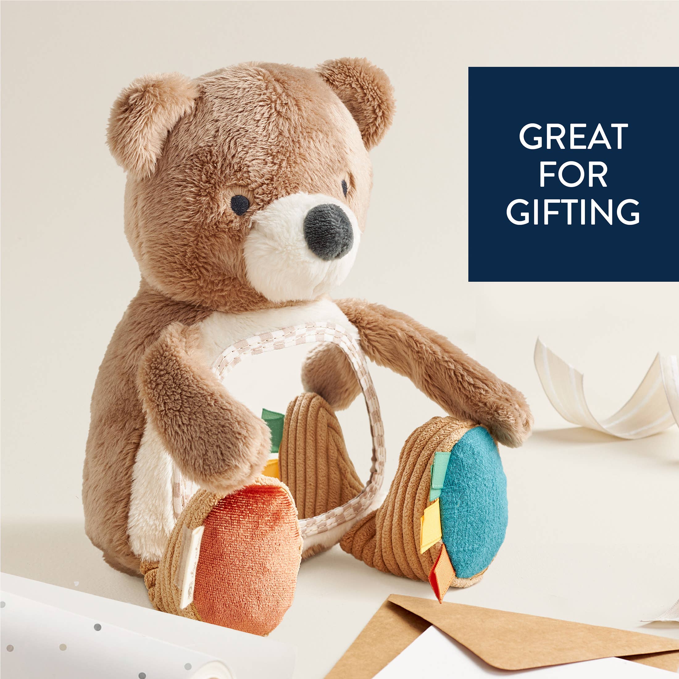 Itzy Ritzy Canada - Wholesale Stuffed/Plush Toy - Kids & Baby - Itzy Bitzy Mirror™ - Theo the Bear3