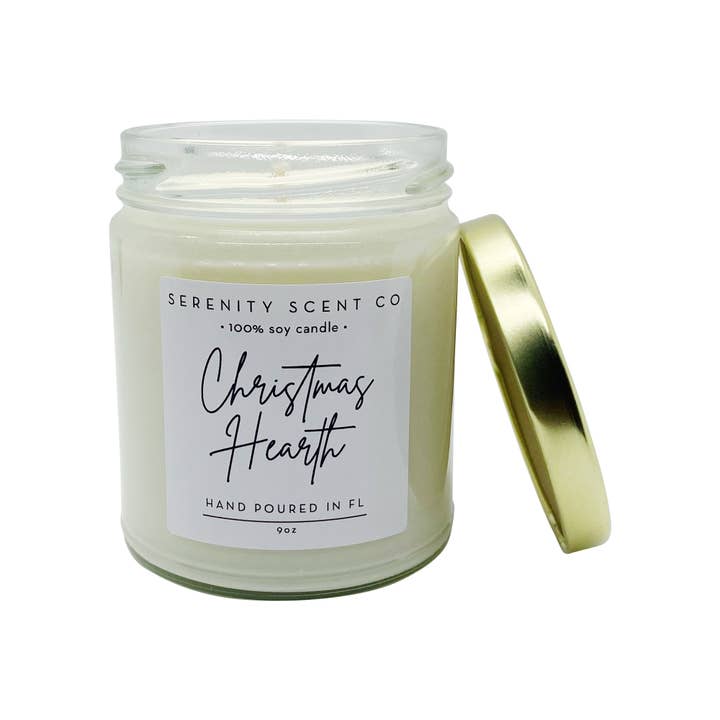 Weihnachtsherd-Kerze | Handgemachte Soja-Kerze | 9 Unzen Kerze für den Großhandel von Serenity Scent Co