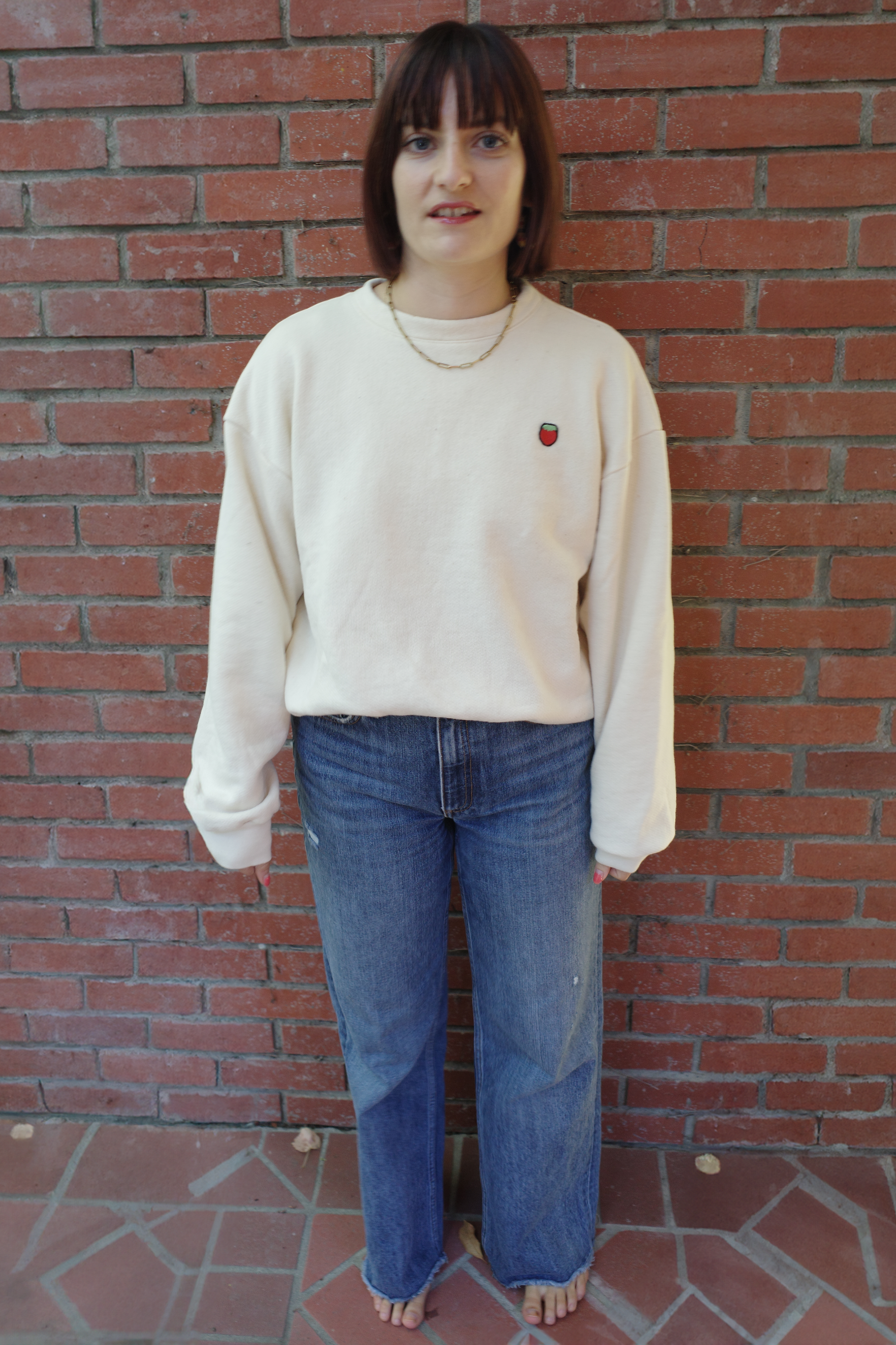 Colorful Bunch - Wholesale Sweatshirt - Kids - The Everyday Pullover in Natural White0