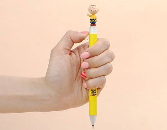 K-Wonderland - Wholesale Pen - Peanuts Snoopy & Friends Figure Mascot Ball point Pen 0.5mm4