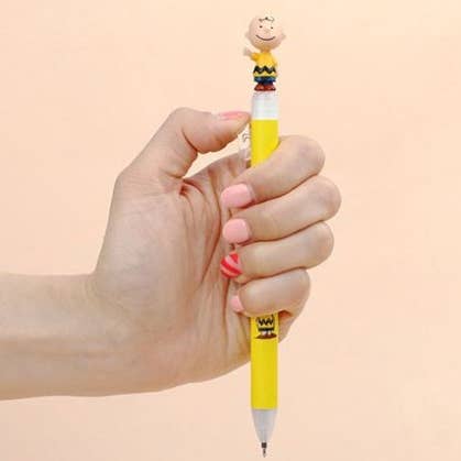 K-Wonderland - Wholesale Pen - Peanuts Snoopy & Friends Figure Mascot Ball point Pen 0.5mm4