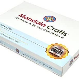 Mandala Crafts - Wholesale Craft Supplies - Ribbon Crimps for Jewelry Making, Ribbon Clamps, Fold Over Cord Ends, Jewelry Finding Kit for Bracelets, Bookmarks; by Mandala Crafts