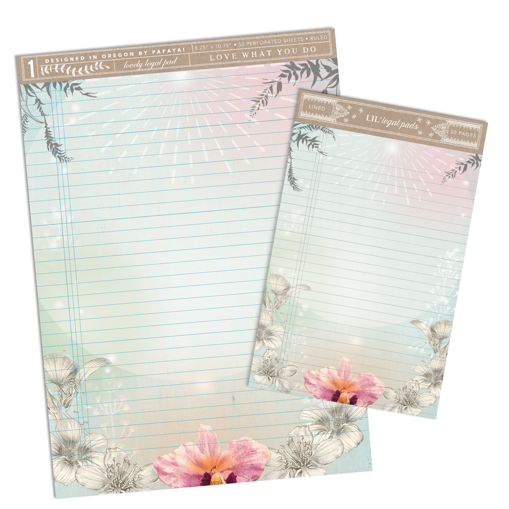 PAPAYA - Vente Blocs-notes - Bloc-notes légal « Higher Love »1