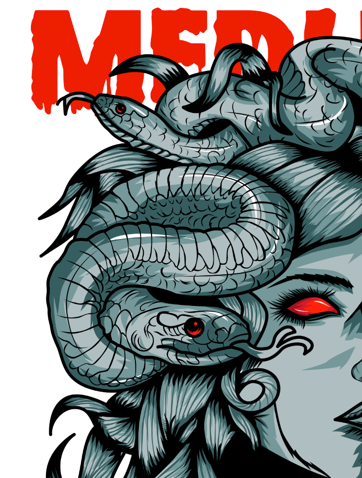 StonerDays Apparel - Wholesale Screen Printed T-Shirt - Men's - Mendusa OG White Tee3