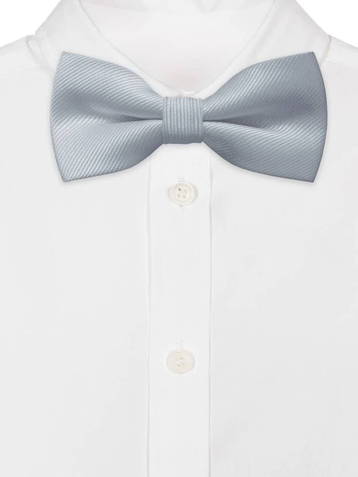 KUNSTSEIDENFLIEGE FÜR KINDER IN GRAUEM SILBER für den Großhandel von Josvil