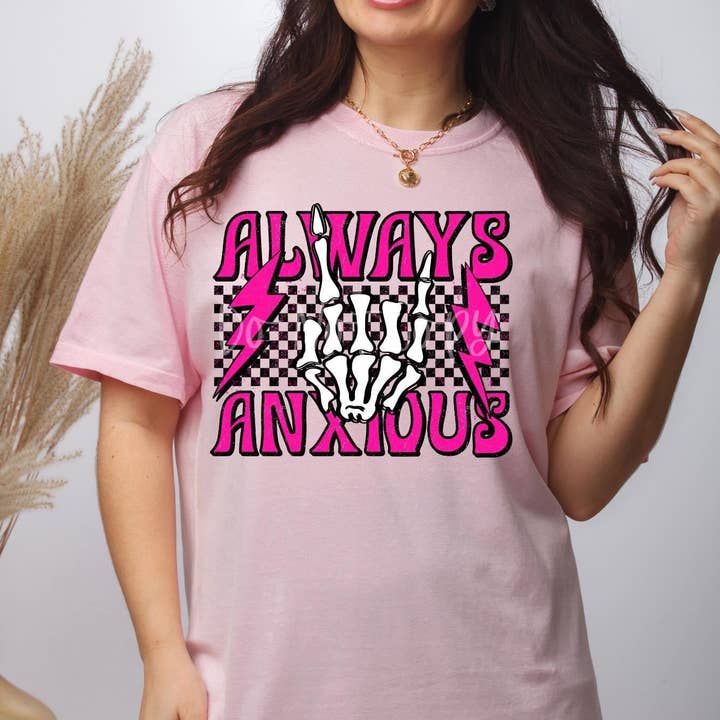 ALTID ÆNGSTELIG TEE for engroshandel hos Wild+Crazy Tees and More