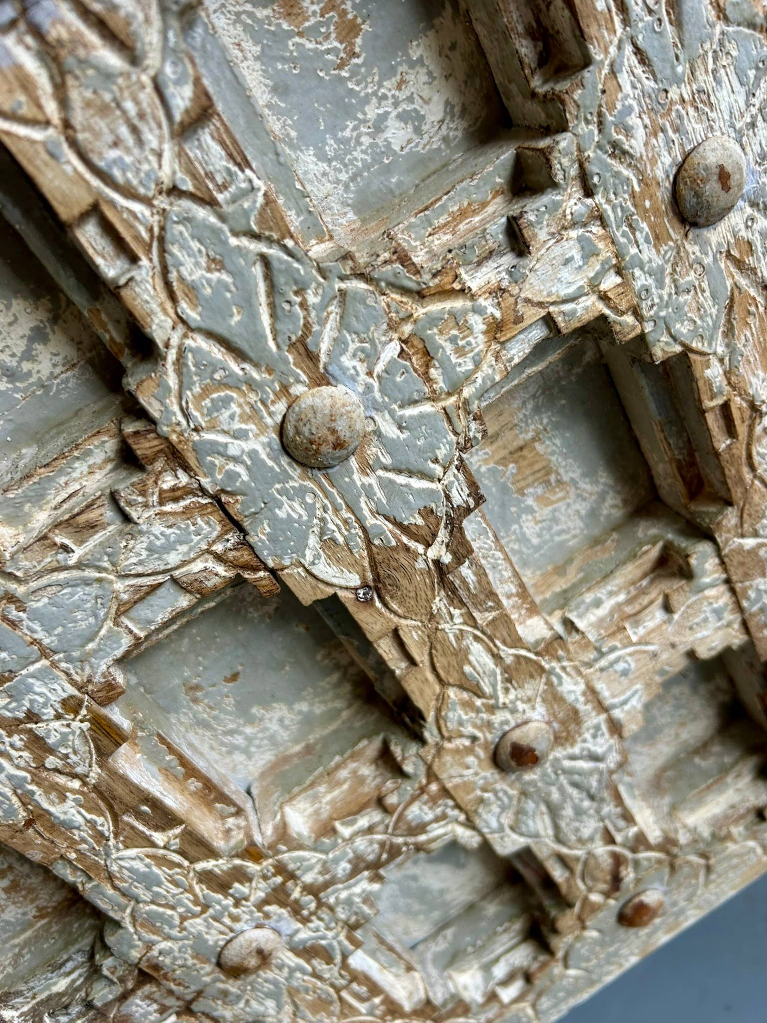 Paloma Black (Casa Natura Design, S.L.) - Wholesale Console Table - Intricately Hand Carved Mango Wood Console From India5