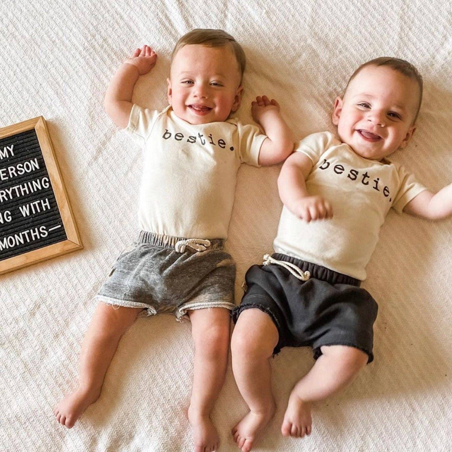 Tenth & Pine - Wholesale Bodysuit (Non-Footed) - Baby - Bestie Organic Cotton Baby Bodysuit Short Sleeve6