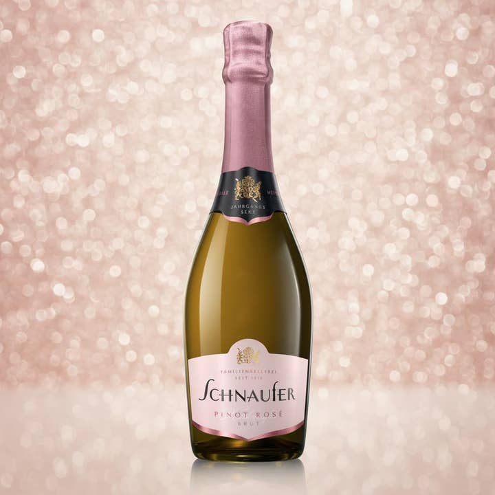 Schnaufer Pinot Rosé Brut – Cava Rosado Premium de Añada de 100% Pinot Noir – Fino, Afrutado y Seco para venta al por mayor de Justbe modern wine drinks