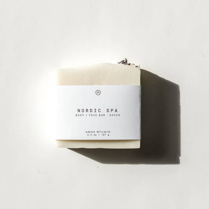 Agha Studio - Wholesale Bar Soap - Nordic Spa Body + Face Bar
