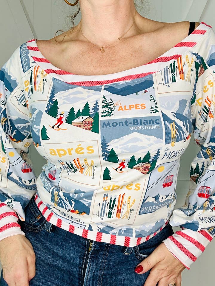 Aerial Clothing sRQ - Wholesale Blouse - Women's - Apres Ski Top1