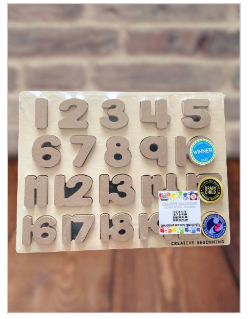 Creative Beginning - Wholesale Puzzle - Kids - Number Chalkboard Based Puzzle4