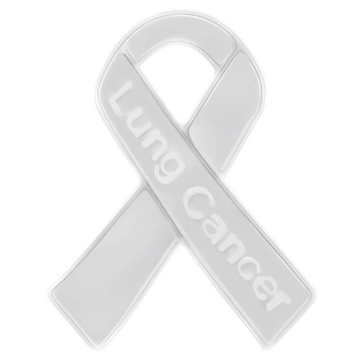Lung Cancer Awareness Pins for wholesale by The Awareness Company