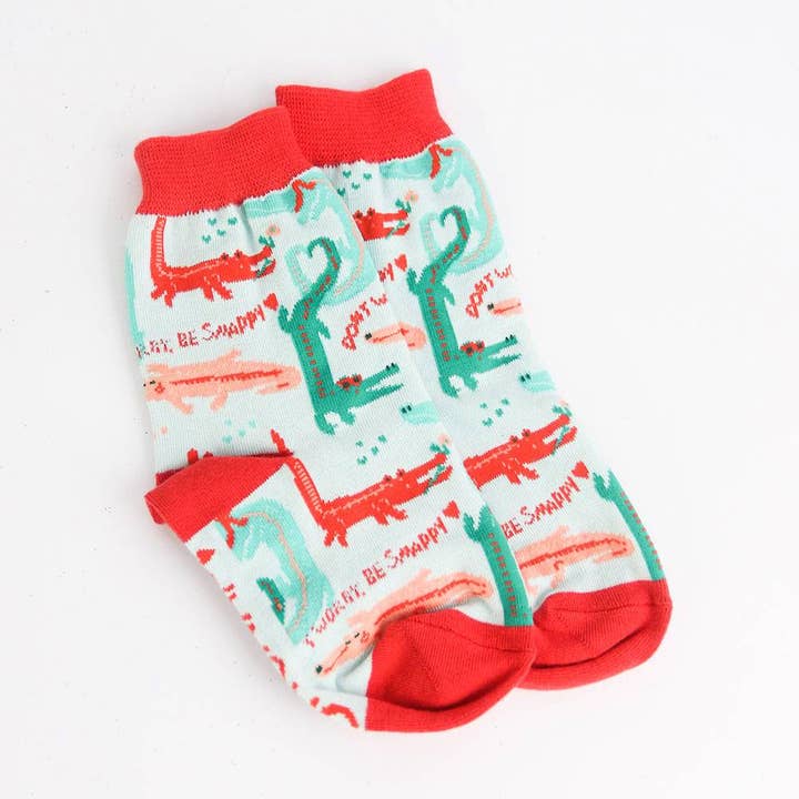 Paper Source Wholesale - Vente Chaussettes – enfant - Chaussettes de Saint-Valentin en crocodile pour enfants