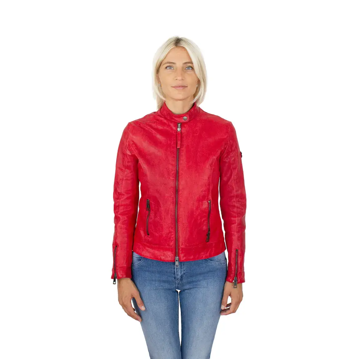 Maledetti Toscani - Wholesale Leather Jacket - Women's - Andromeda3
