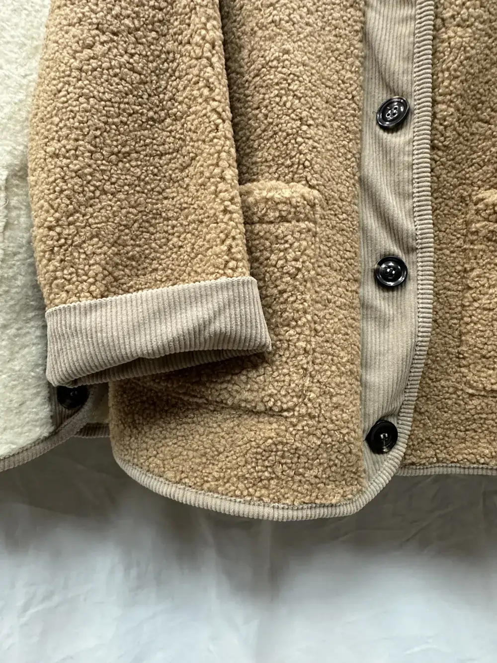 Mimi & Gogo - Venta al por mayor Chaqueta - Mujer - Chaqueta de Piel con Botones @71359_VeBoutMoumoute11