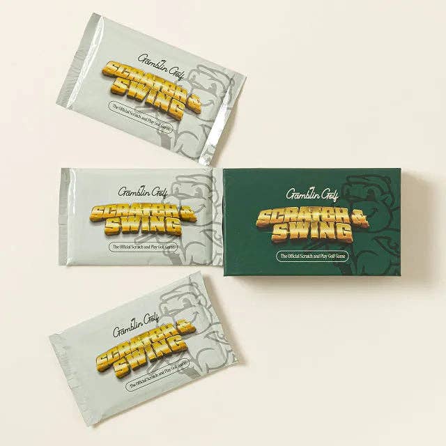 Scratch & Swing™ Scratch Off Golf Game (3 PACK) for wholesale by Gamblin' Golf