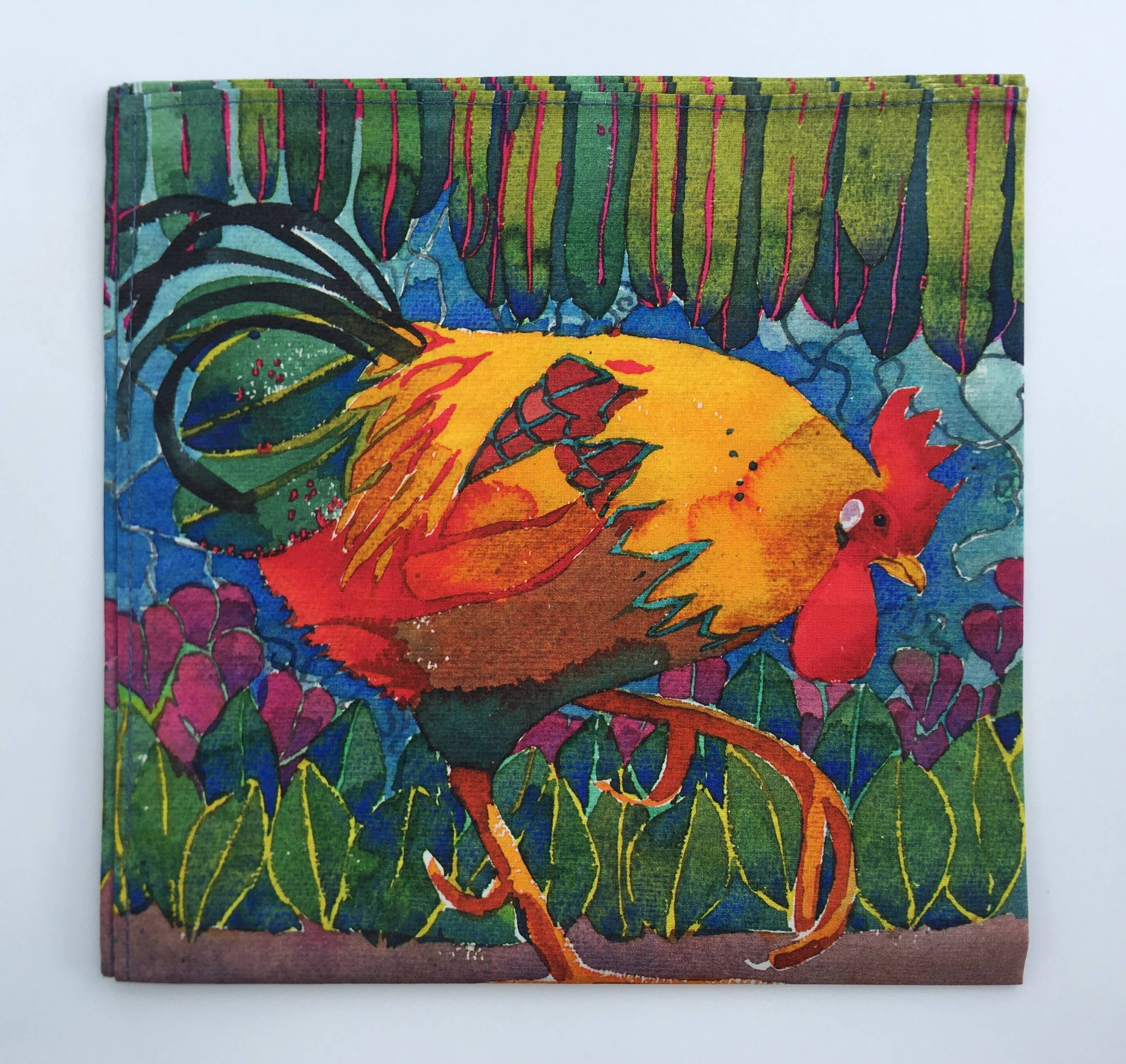 Mary Ann Rogers Gallery - Vendita all'ingrosso Fazzoletto - Donna - Fazzoletti in cotone biologico in scatola mista 5 pezzi3