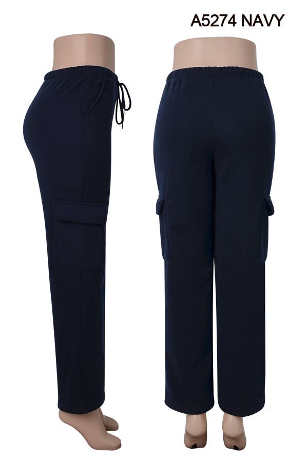 SSImport - Wholesale Pants - Women's - A5274 WINTER CARGO PANTS FLEECE INSIDE 12PCS/PACK   2