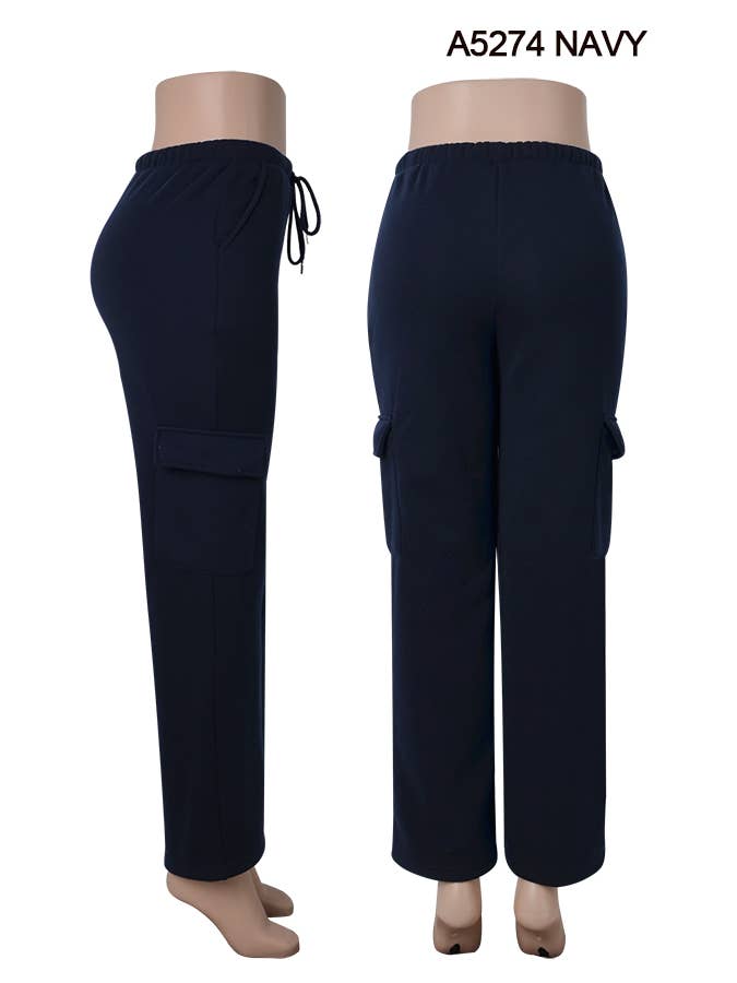 SSImport - Wholesale Pants - Women's - A5274 WINTER CARGO PANTS FLEECE INSIDE 12PCS/PACK 2