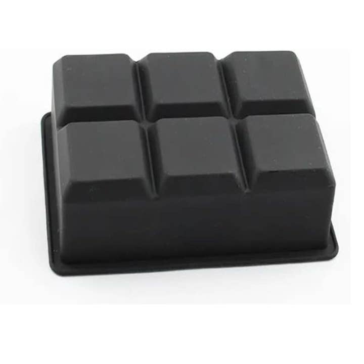 Vigor Path - Vendita all'ingrosso Vassoi/stampi per ghiaccio - Confezione da 2 stampi per cubetti di ghiaccio giganti in silicone a forma quadrata3