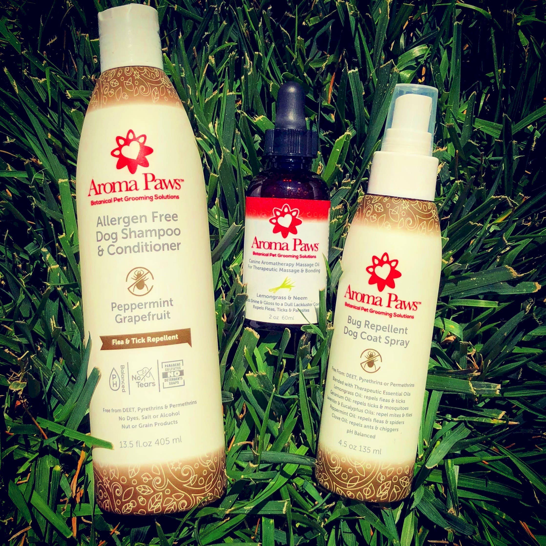 Aroma Paws - Wholesale Hondenshampoo - Hond - 13,5 Oz Shampoo Allergeenvrij insectenwerend middel3